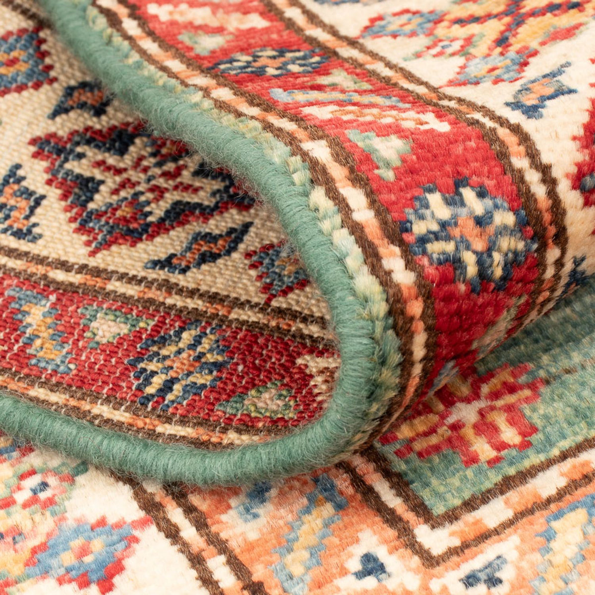 Tappeto Ziegler - Kazak - Reale - 95 x 60 cm - verde