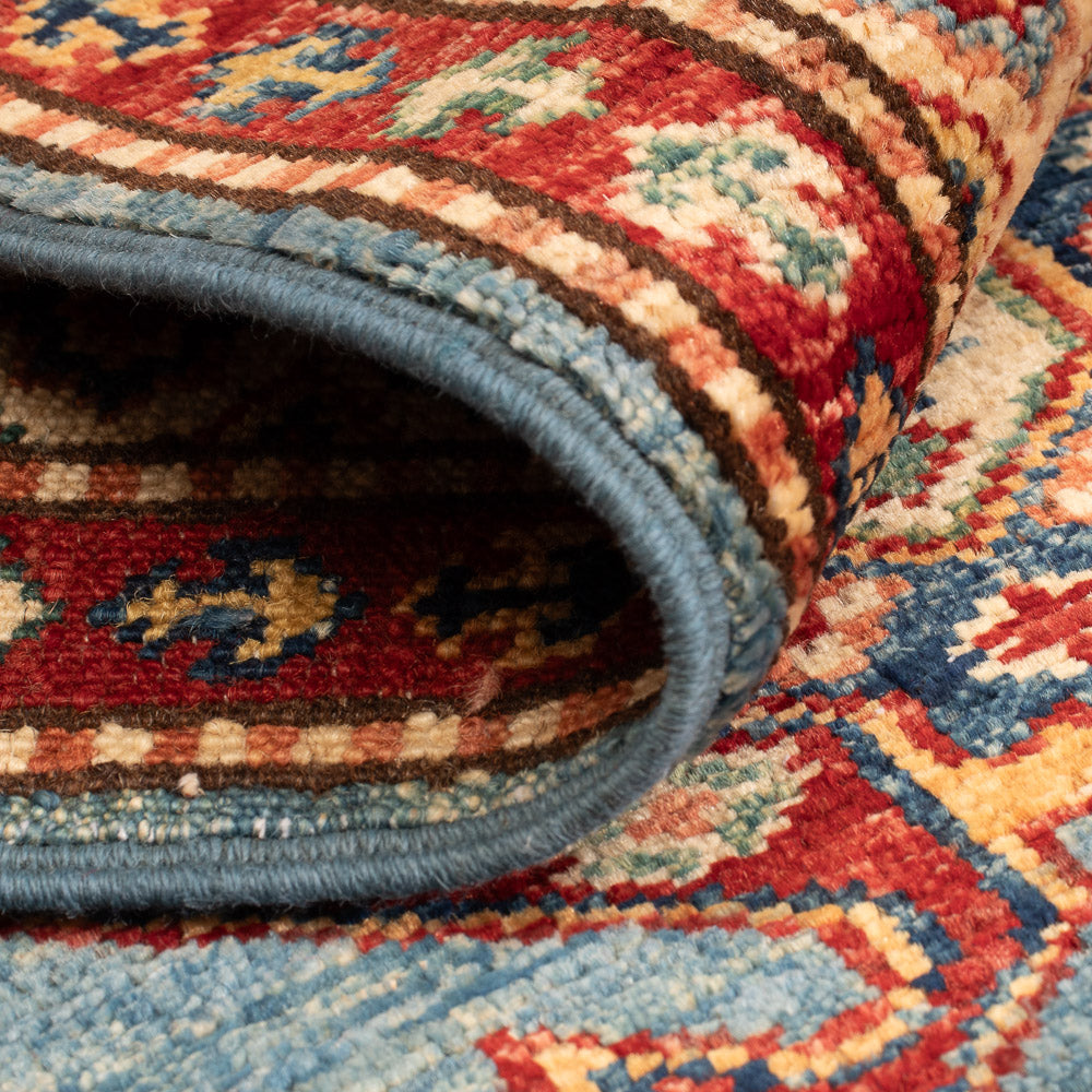 Tappeto Ziegler - Kazak - Reale - 90 x 62 cm - blu
