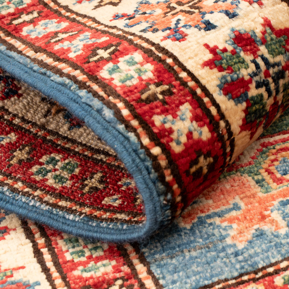 Tappeto Ziegler - Kazak - Reale - 86 x 56 cm - blu