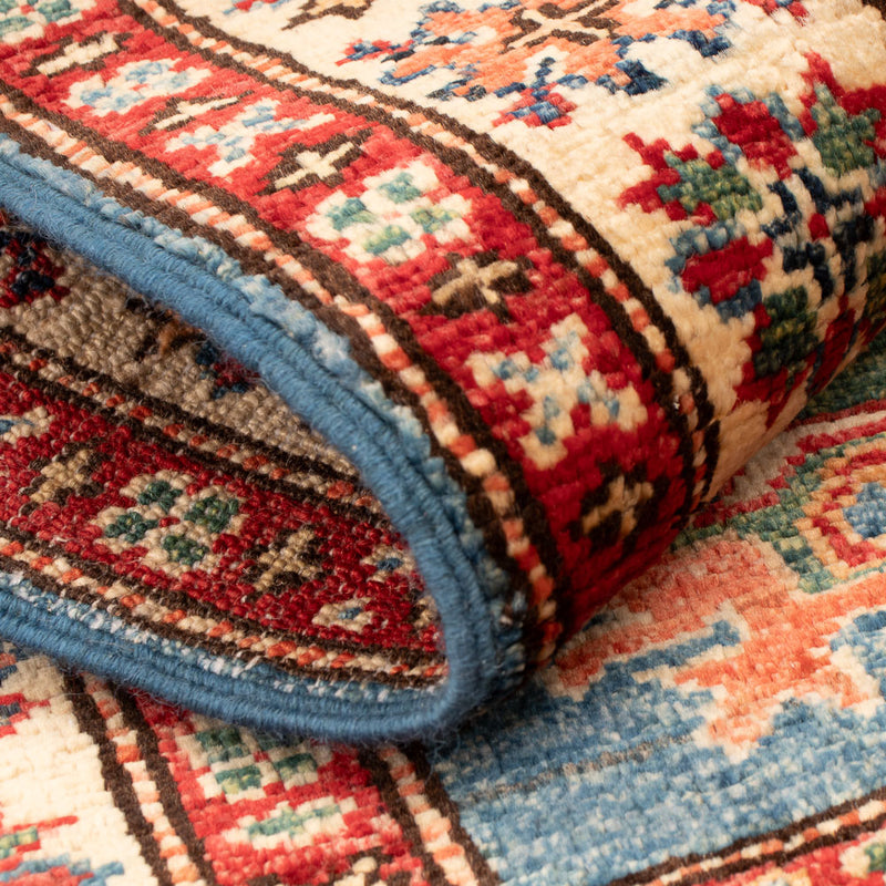 Tappeto Ziegler - Kazak - Reale - 86 x 56 cm - blu
