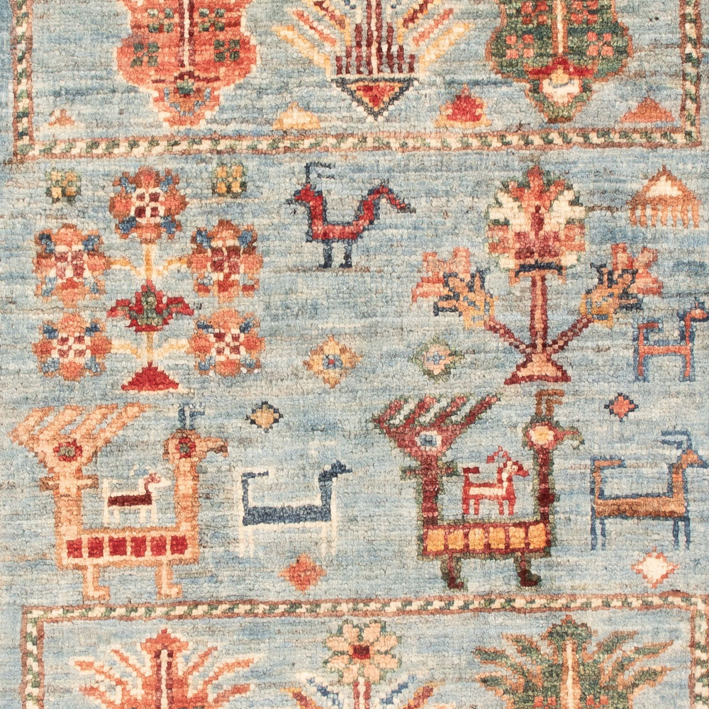 Tappeto Ziegler - Ariana - 120 x 77 cm - blu chiaro