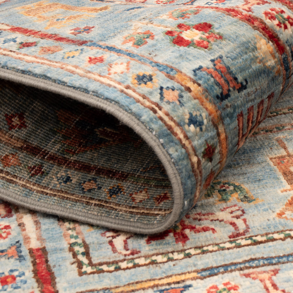 Tappeto Ziegler - Ariana - 120 x 77 cm - blu chiaro