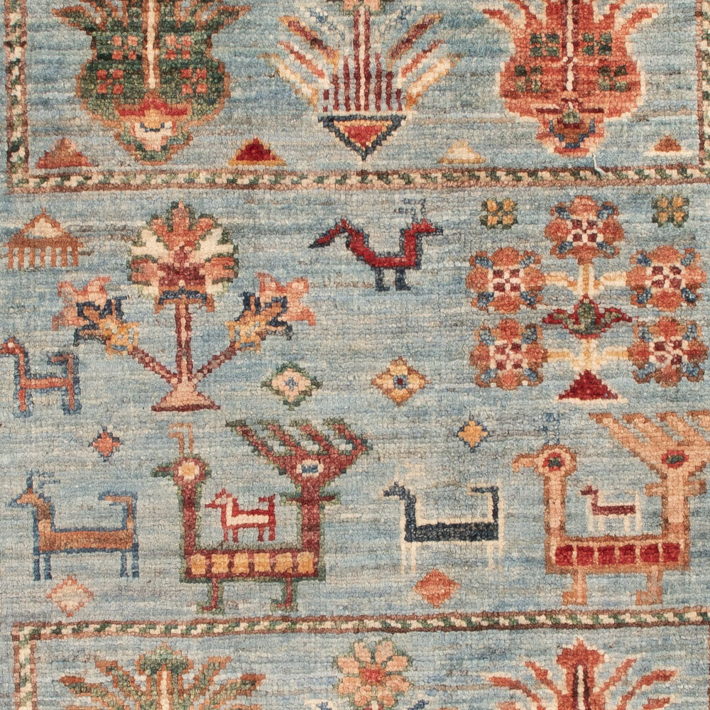 Tappeto Ziegler - Ariana - 120 x 83 cm - blu chiaro