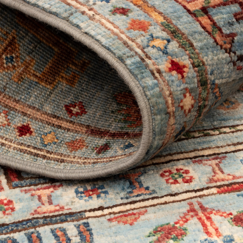 Tappeto Ziegler - Ariana - 120 x 83 cm - blu chiaro