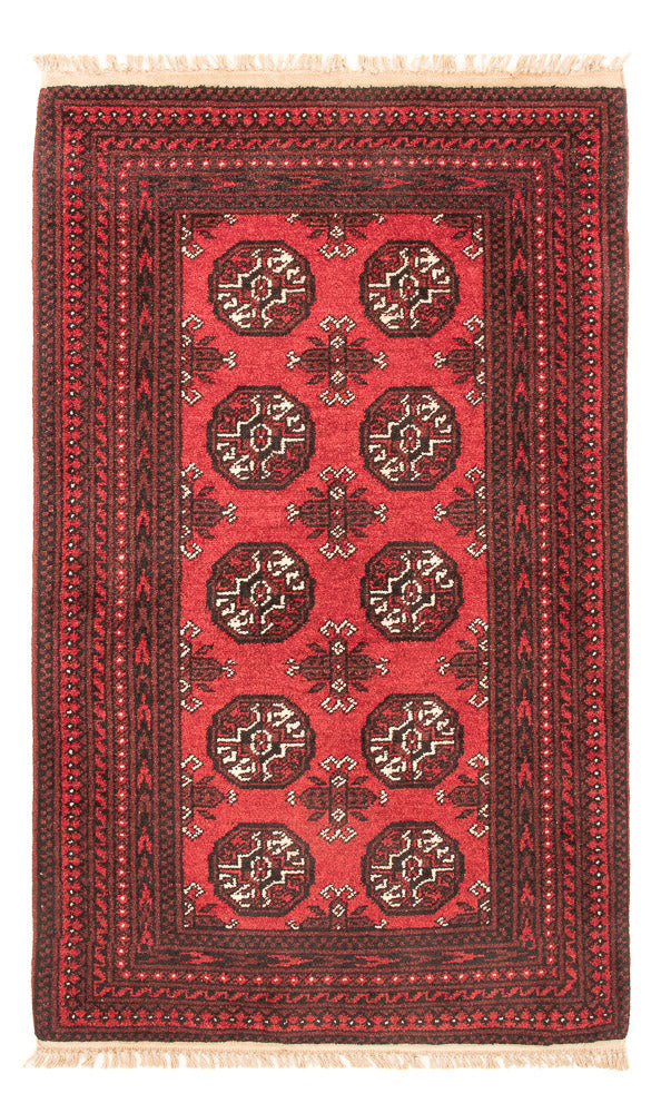Tappeto afgano - Filpa - 120 x 77 cm - rosso