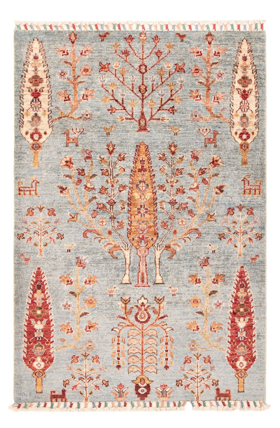Tappeto Ziegler - Ariana - 122 x 83 cm - blu chiaro