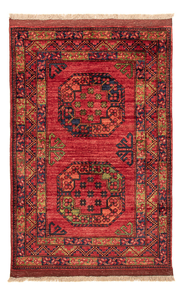 Tappeto afgano - 125 x 82 cm - rosso