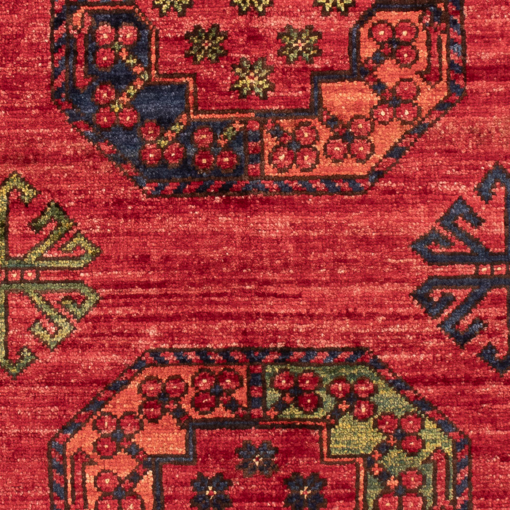 Tappeto afgano - 125 x 82 cm - rosso