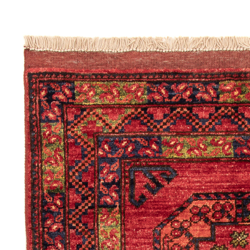 Tappeto afgano - 125 x 82 cm - rosso
