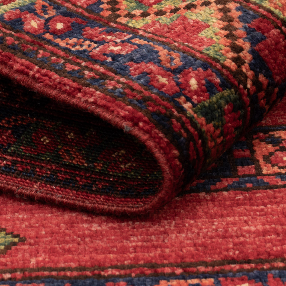 Tappeto afgano - 125 x 82 cm - rosso