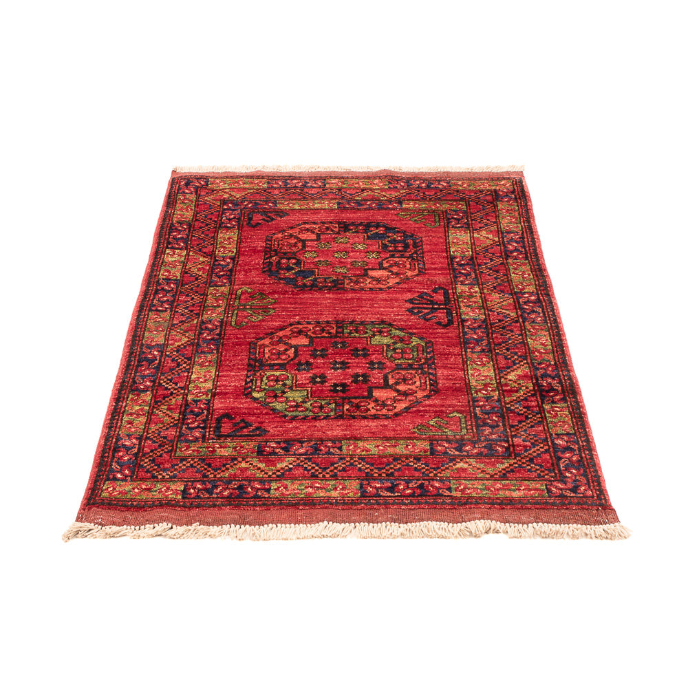 Tappeto afgano - 125 x 82 cm - rosso