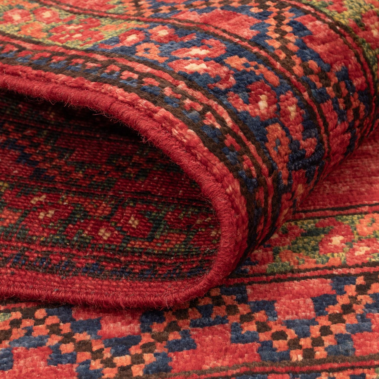 Tappeto afgano - 121 x 81 cm - rosso