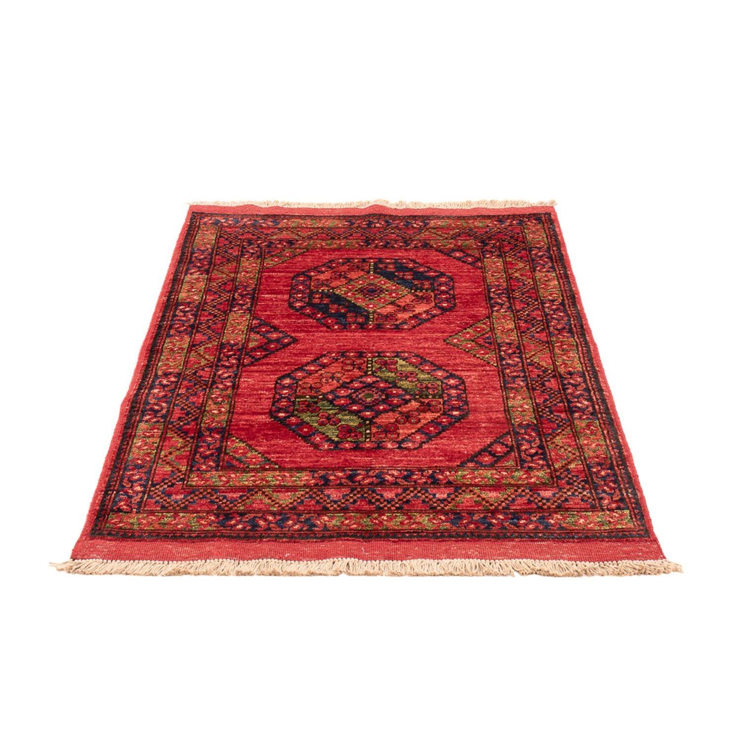 Tappeto afgano - 121 x 81 cm - rosso