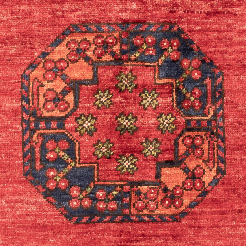 Tappeto afgano - 123 x 83 cm - rosso