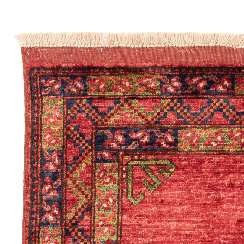 Tappeto afgano - 123 x 83 cm - rosso