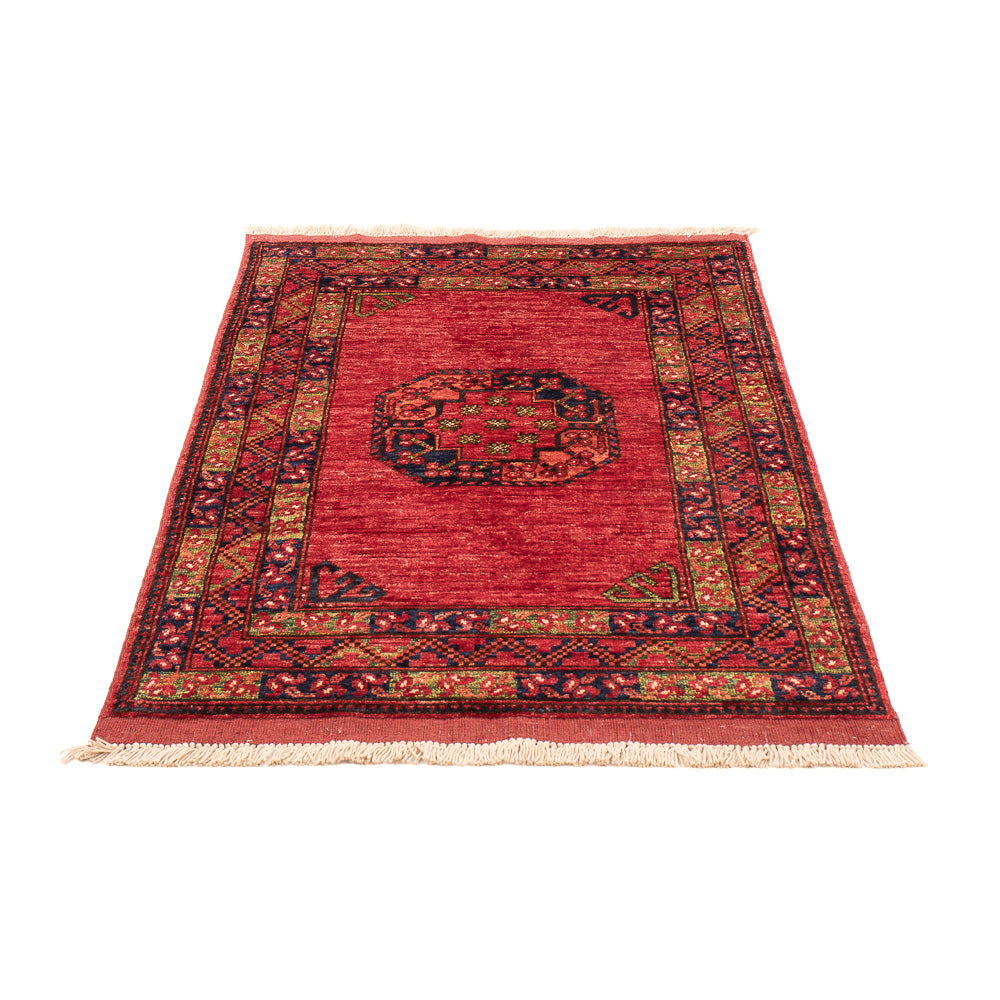 Tappeto afgano - 123 x 83 cm - rosso