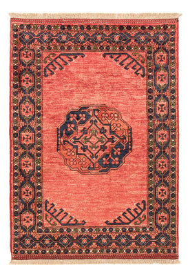 Tappeto afgano - 120 x 85 cm - rosso chiaro