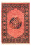 Tappeto afgano - 120 x 85 cm - rosso chiaro