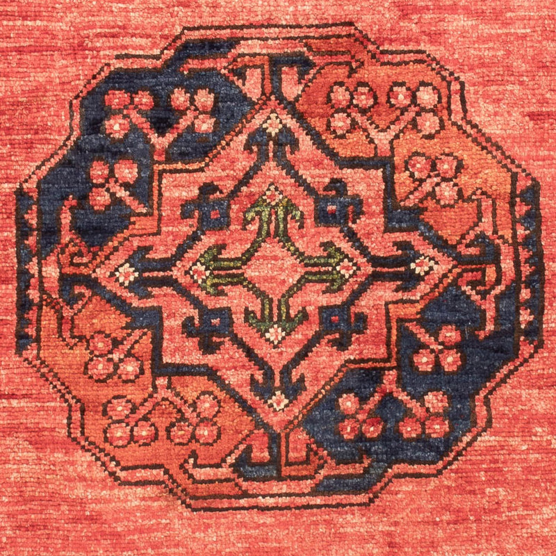 Tappeto afgano - 120 x 85 cm - rosso chiaro