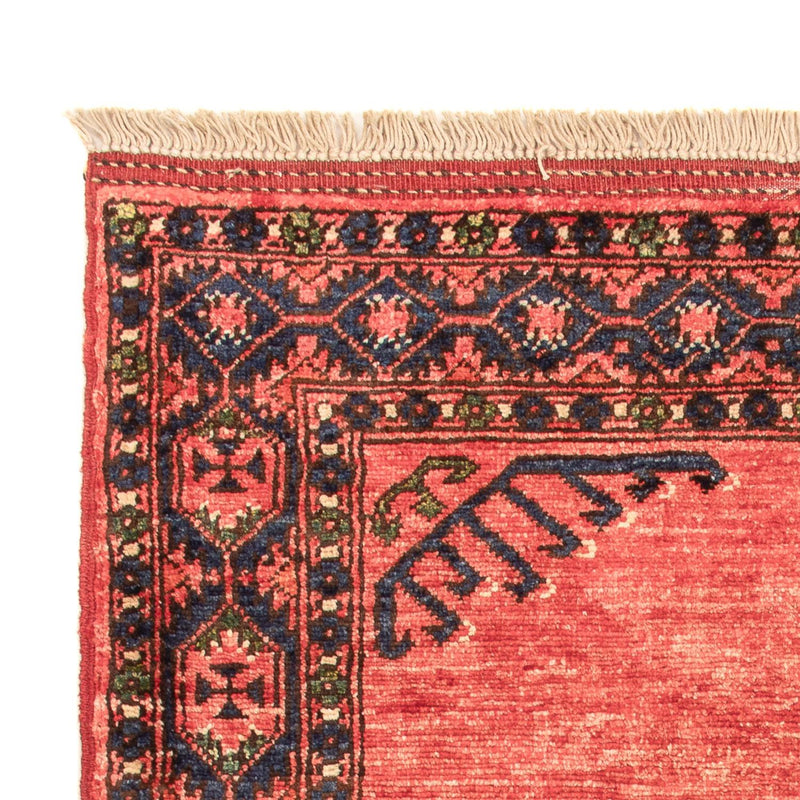 Tappeto afgano - 120 x 85 cm - rosso chiaro