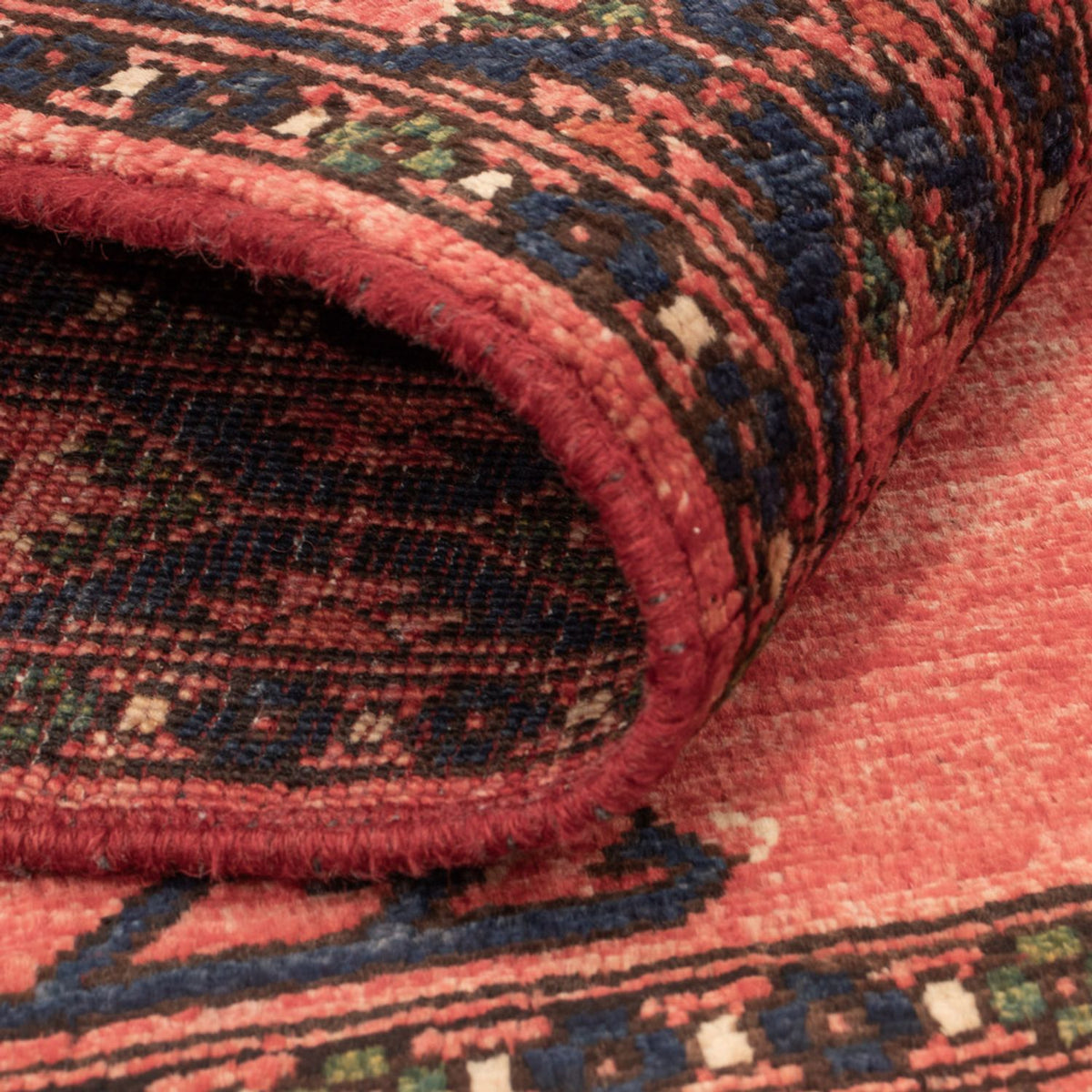 Tappeto afgano - 120 x 85 cm - rosso chiaro