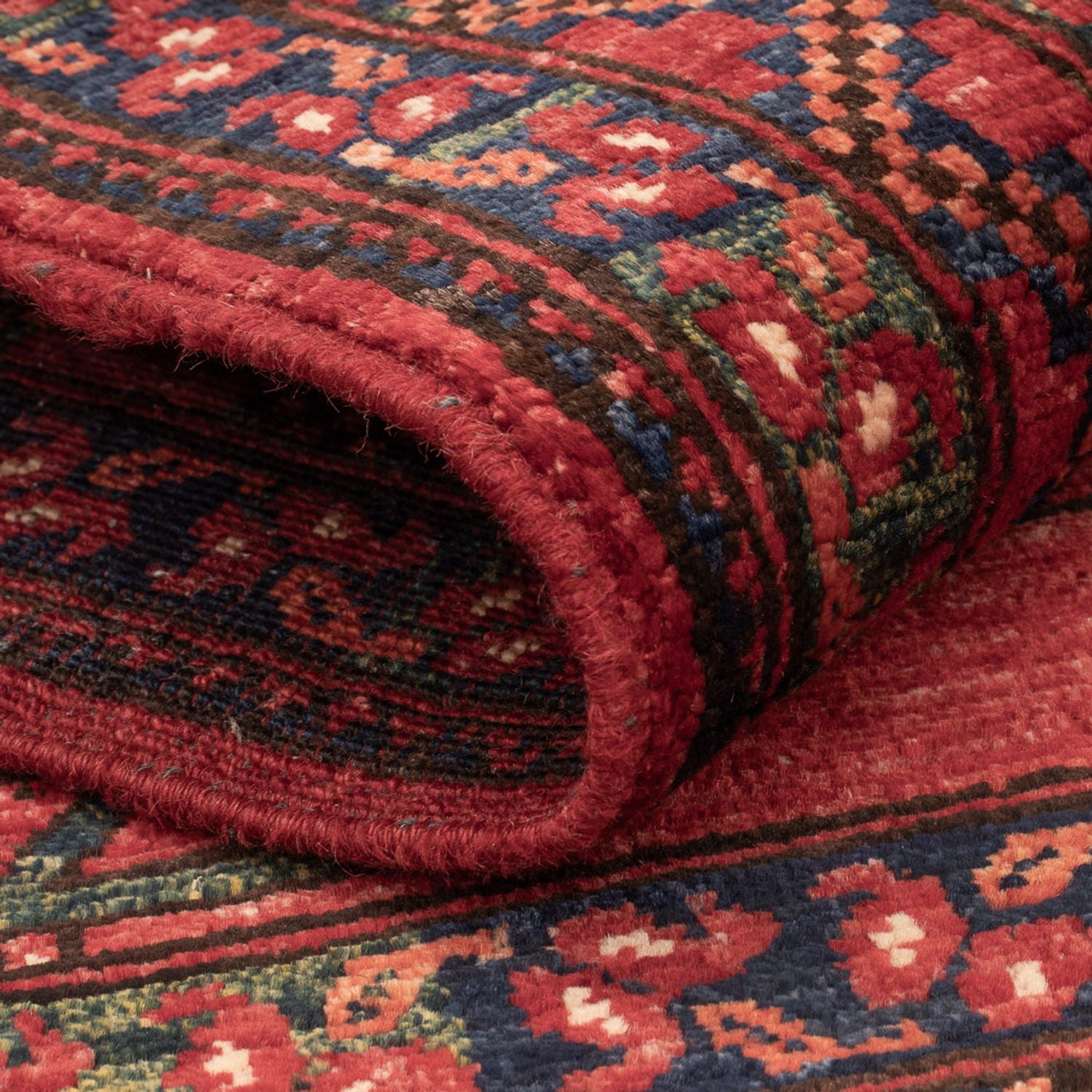 Tappeto afgano - 138 x 86 cm - rosso