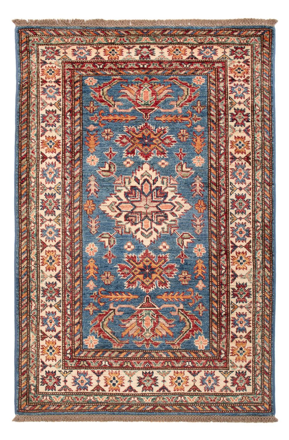 Tappeto Ziegler - Kazak - Reale - 129 x 84 cm - blu