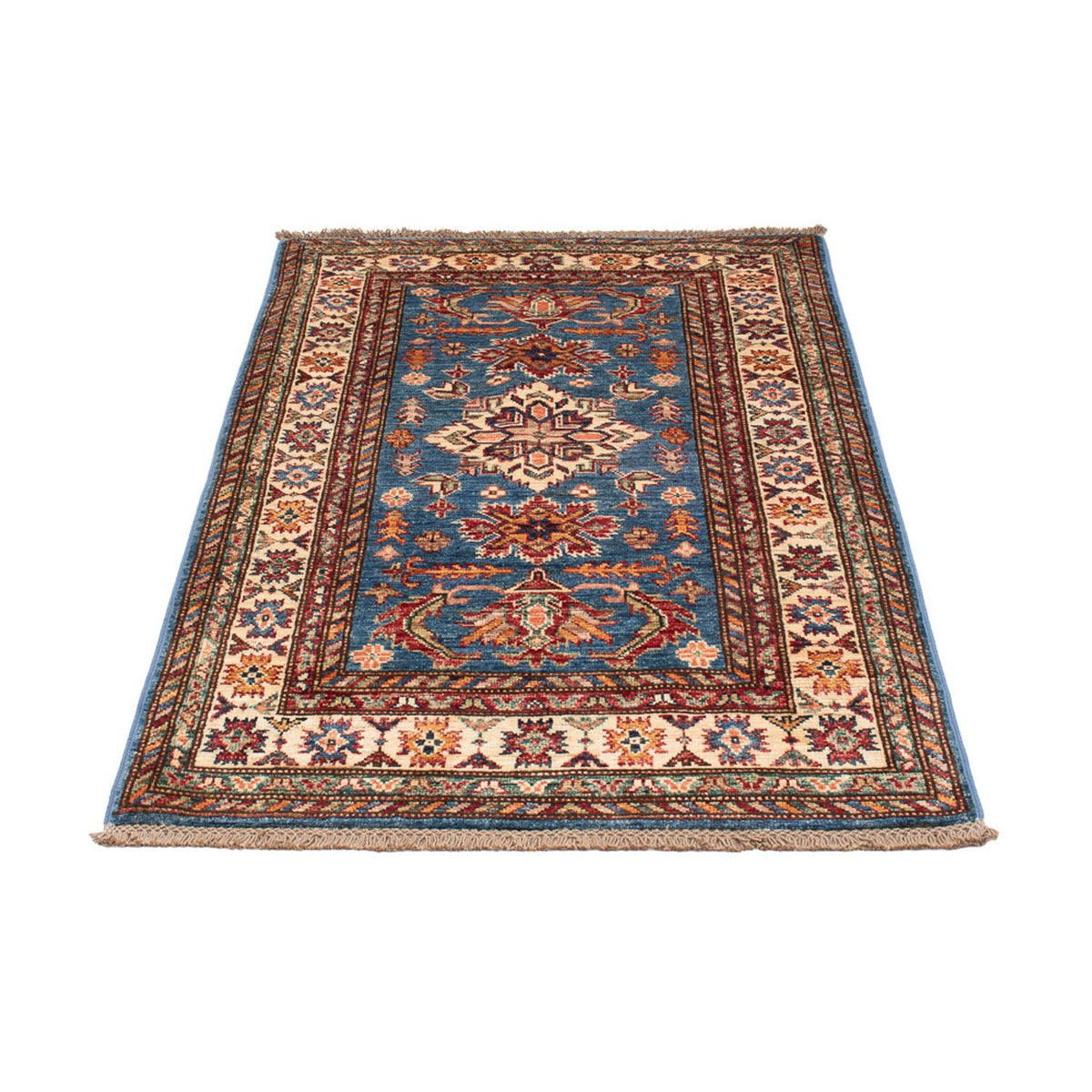 Tappeto Ziegler - Kazak - Reale - 129 x 84 cm - blu