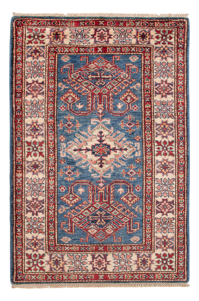 Tappeto Ziegler - Kazak - Reale - 123 x 83 cm - blu