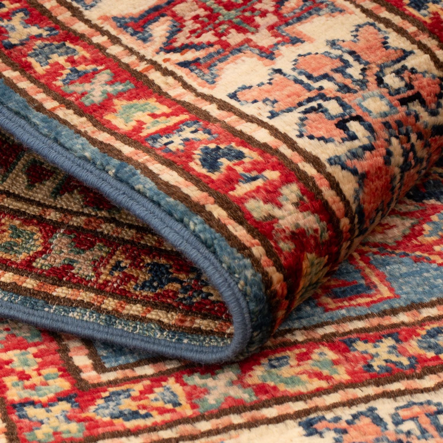 Tappeto Ziegler - Kazak - Reale - 124 x 81 cm - blu