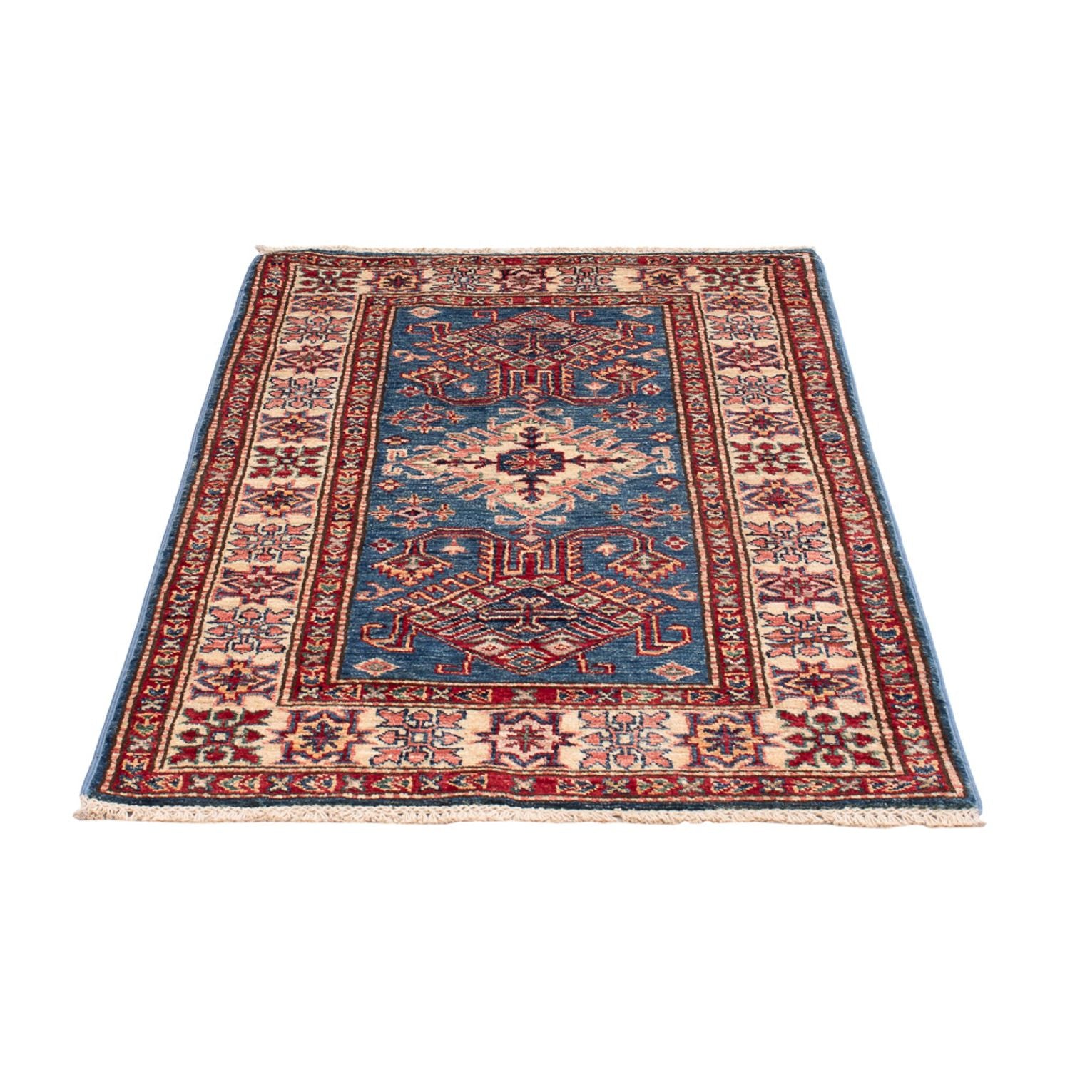 Tappeto Ziegler - Kazak - Reale - 124 x 81 cm - blu