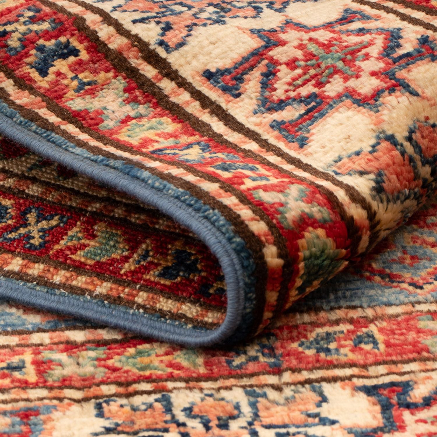 Tappeto Ziegler - Kazak - Reale - 121 x 79 cm - blu