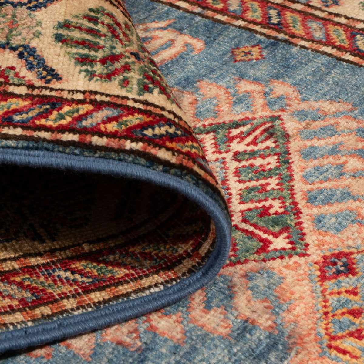 Tappeto Ziegler - Kazak - Reale - 122 x 80 cm - blu