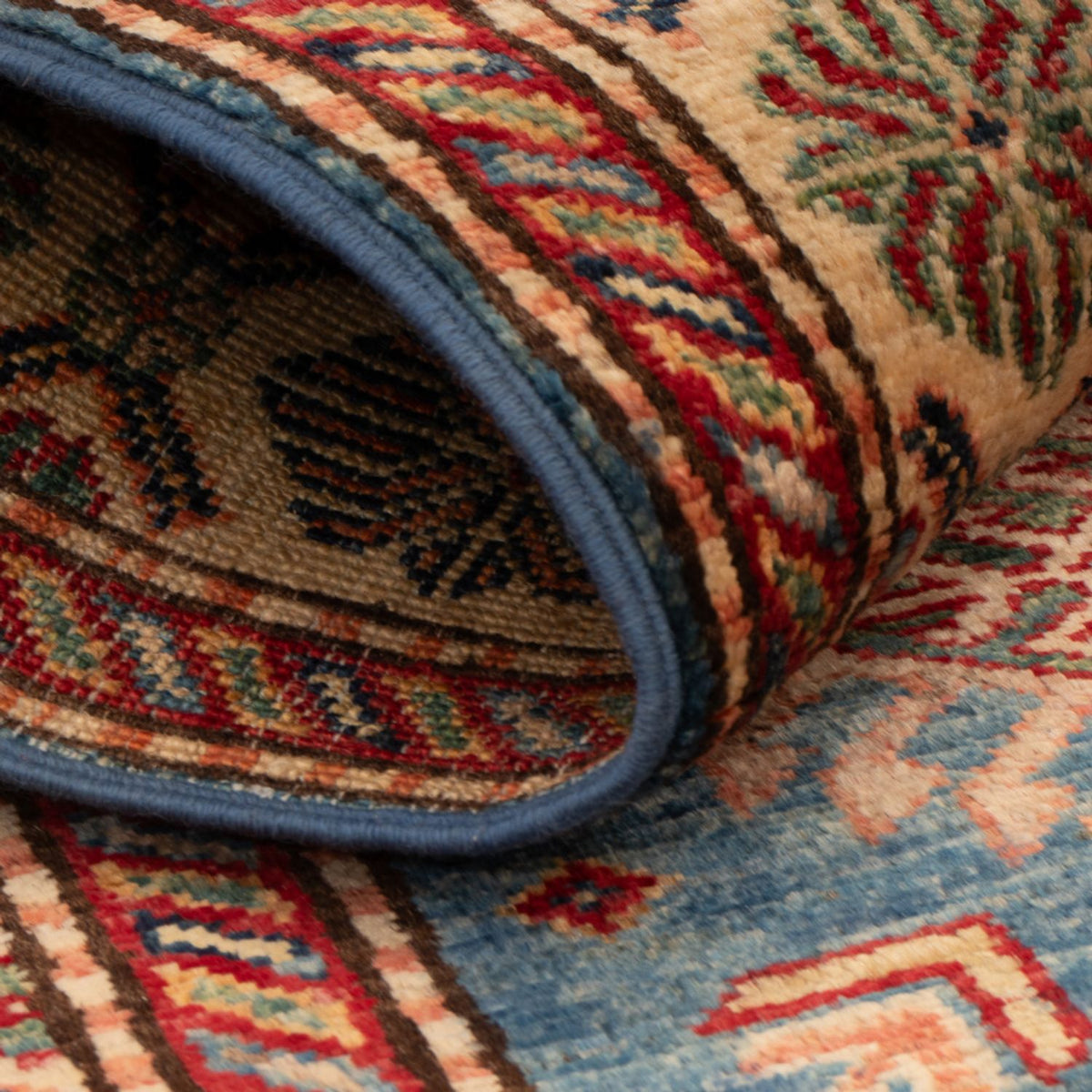 Tappeto Ziegler - Kazak - Reale - 121 x 81 cm - blu