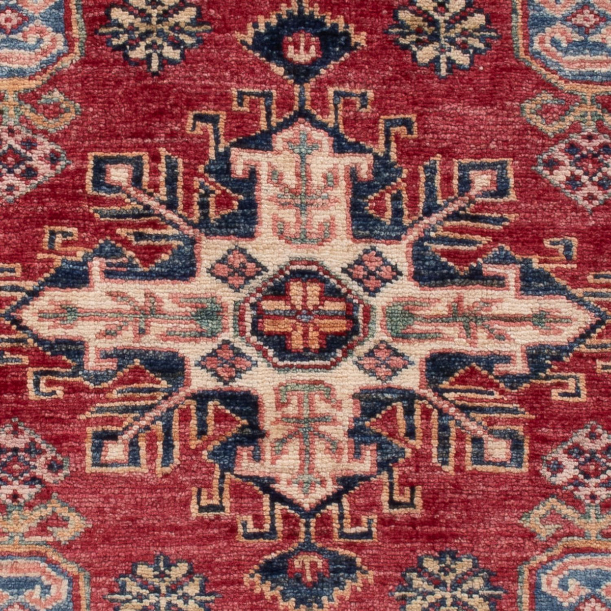 Tappeto Ziegler - Kazak - Reale - 122 x 82 cm - rosso bordeaux