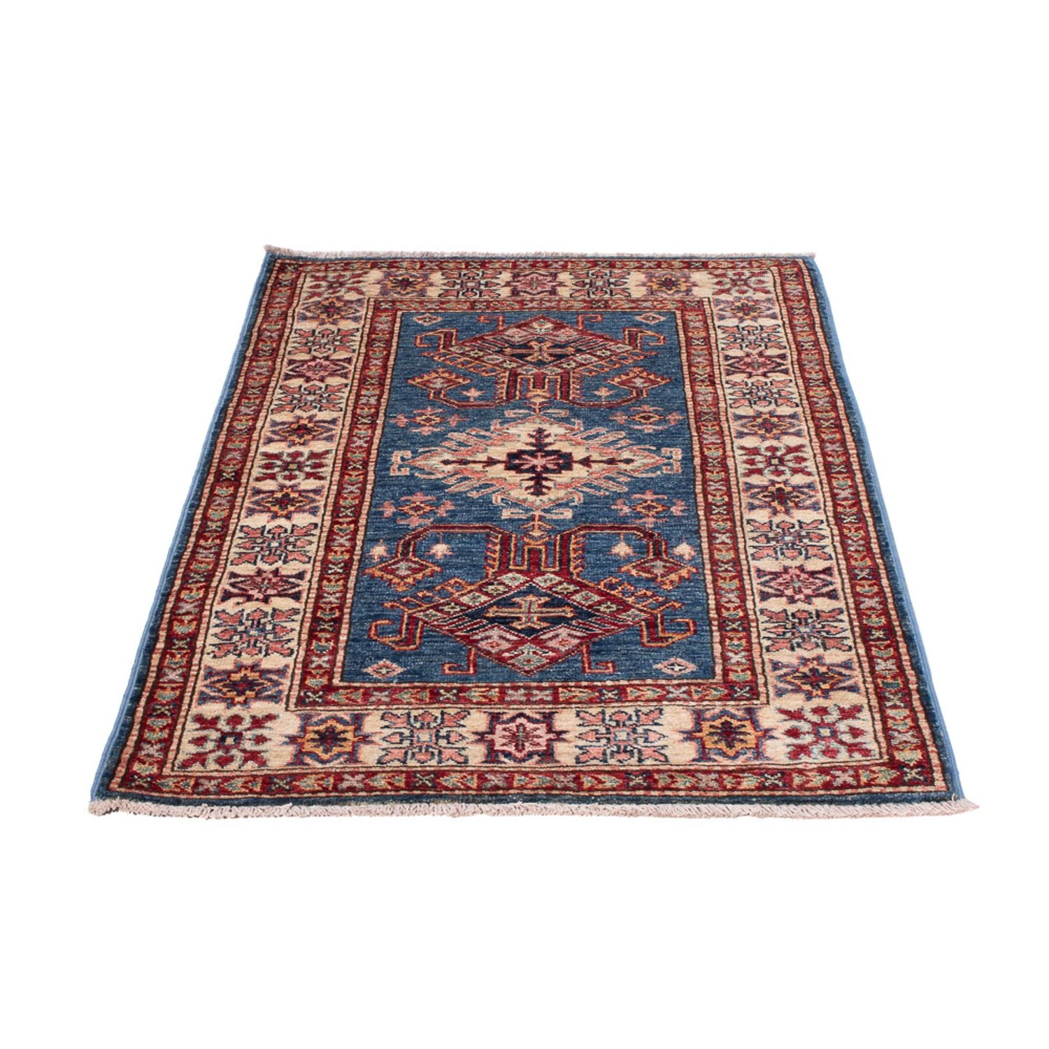 Tappeto Ziegler - Kazak - Reale - 125 x 82 cm - blu