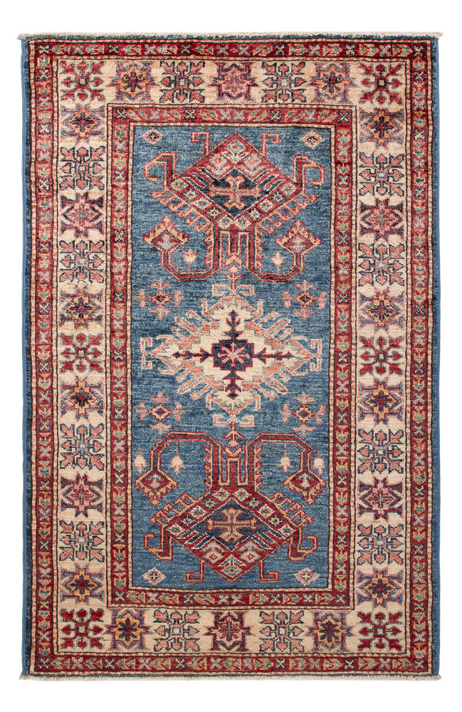 Tappeto Ziegler - Kazak - Reale - 124 x 83 cm - blu