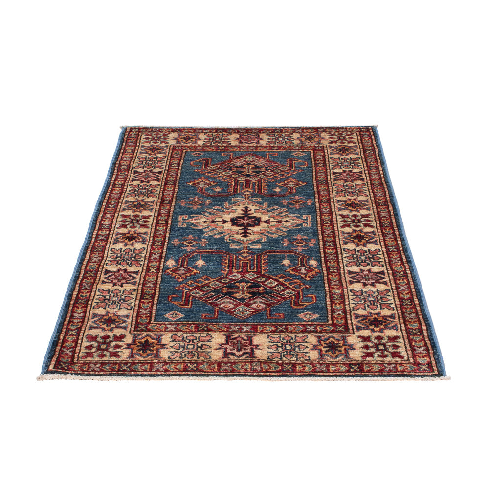 Tappeto Ziegler - Kazak - Reale - 124 x 83 cm - blu