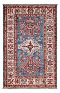 Tappeto Ziegler - Kazak - Reale - 125 x 83 cm - blu