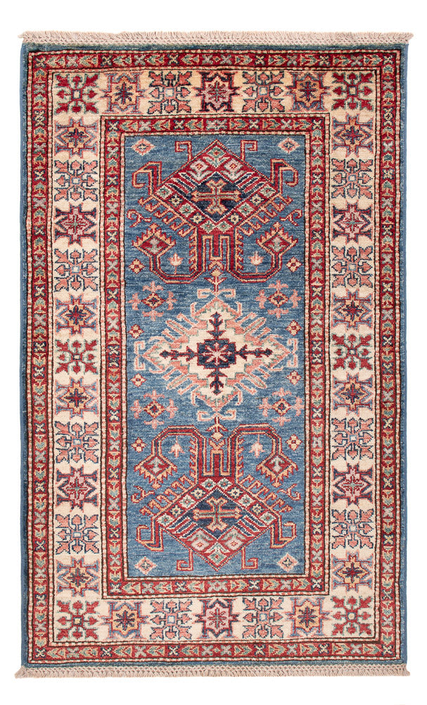 Tappeto Ziegler - Kazak - Reale - 126 x 81 cm - blu