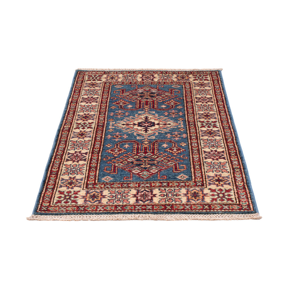 Tappeto Ziegler - Kazak - Reale - 126 x 81 cm - blu