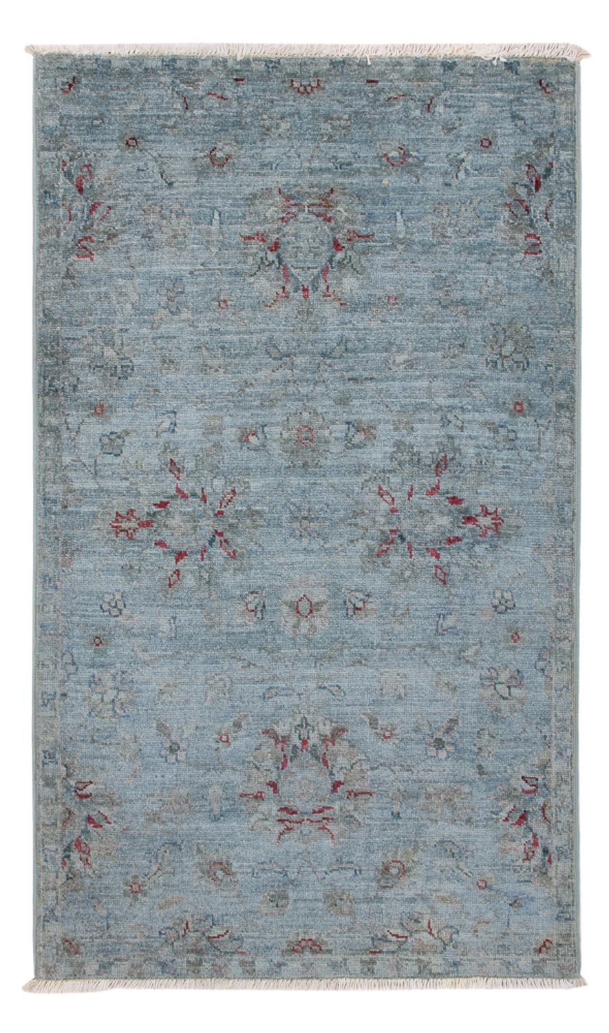 Tappeto Ziegler - Moderno - 123 x 72 cm - blu petrolio
