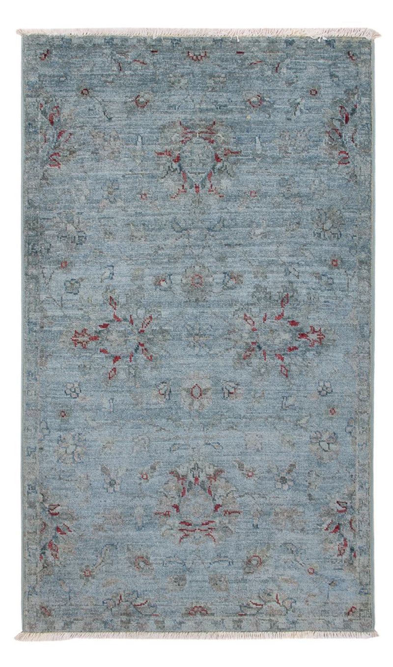 Tappeto Ziegler - Moderno - 123 x 72 cm - blu petrolio