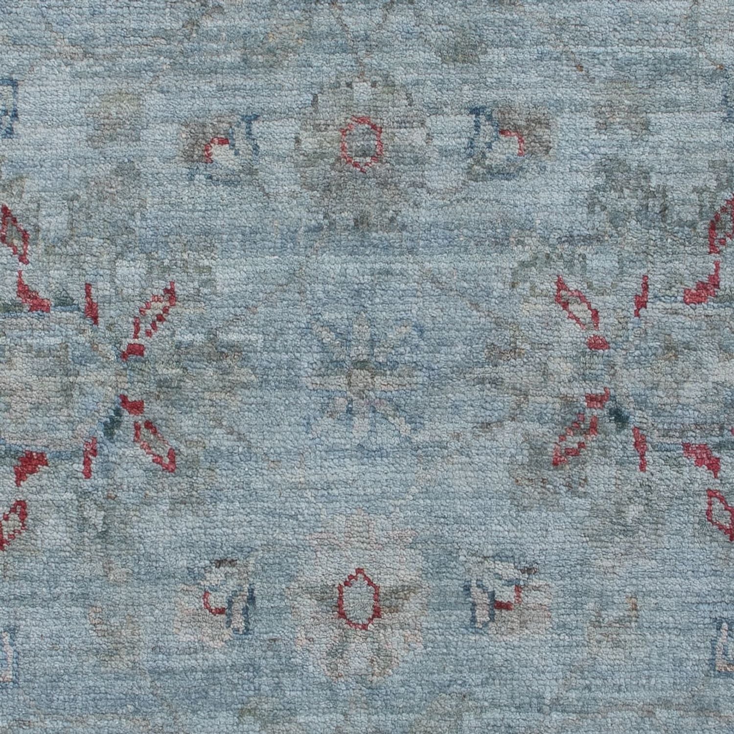 Tappeto Ziegler - Moderno - 123 x 72 cm - blu petrolio