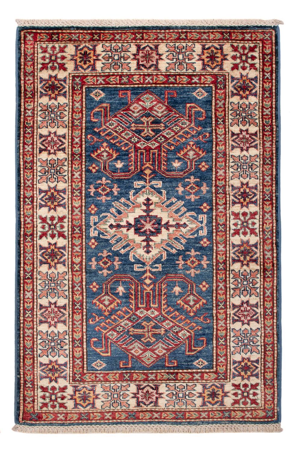 Tappeto Ziegler - Kazak - Reale - 122 x 79 cm - blu
