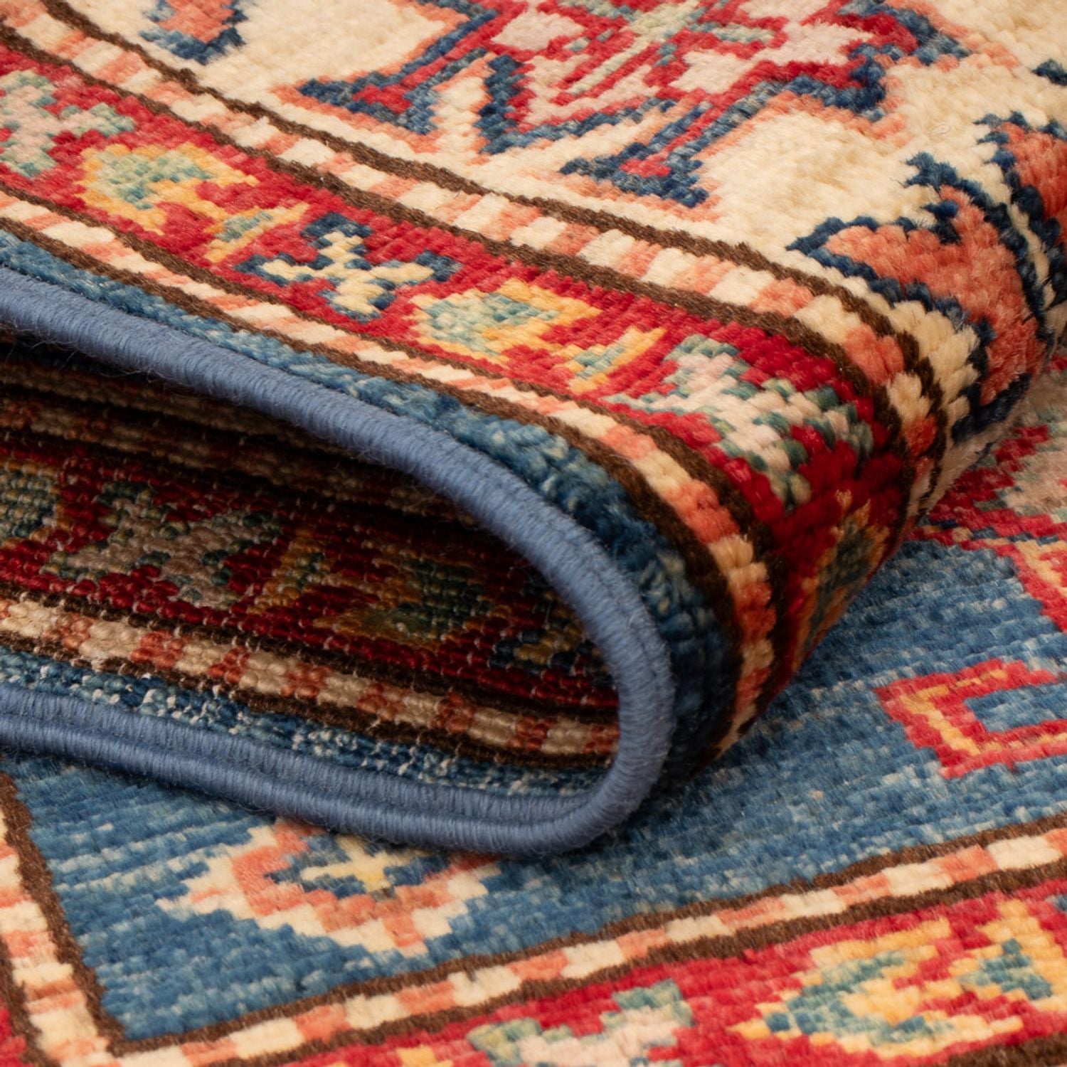 Tappeto Ziegler - Kazak - Reale - 122 x 79 cm - blu