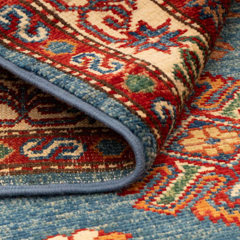 Tappeto Ziegler - Kazak - Reale - 124 x 85 cm - blu