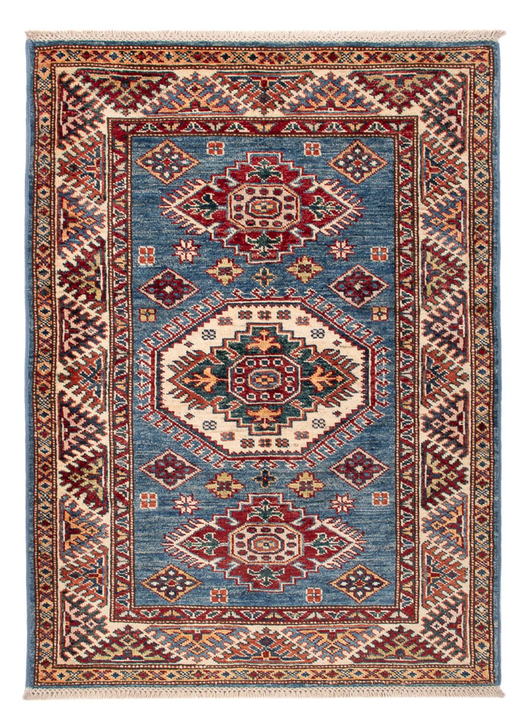 Tappeto Ziegler - Kazak - Reale - 124 x 89 cm - blu