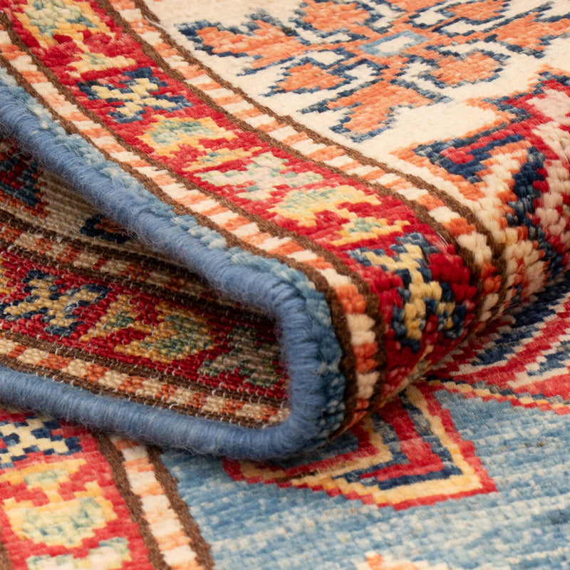 Tappeto Ziegler - Kazak - Reale - 125 x 80 cm - blu