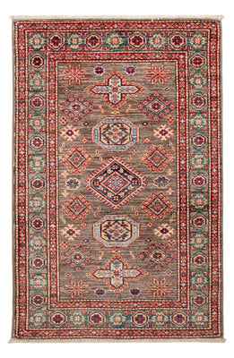 Tappeto Ziegler - Kazak - Reale - 120 x 77 cm - marrone scuro